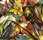 Franz Marc tirol oil painting